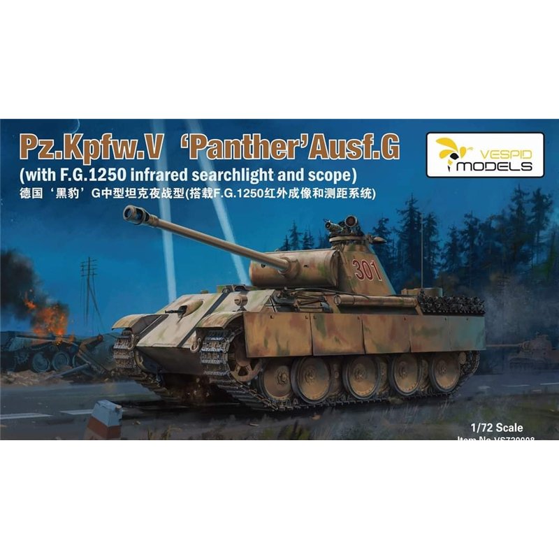 VESPID MODELS VS720008 1/72 Pz.Kpfw. V 'Panther' Ausf.G
