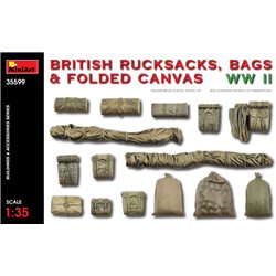 MINIART 35599 1/35 British Rucksacks, Bags & Folded Canvas