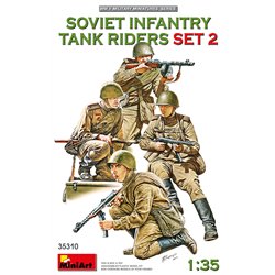 MINIART 35310 1/35 Soviet Infantry Tank Riders Set 2