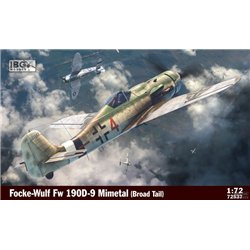 IBG MODELS 72537 1/72 Focke-Wulf Fw 190D-9 Mimetal (Broad Tail)