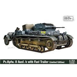 IBG MODELS 72166 1/72 Pz.Kpfw. II Ausf. b with Fuel Trailer
