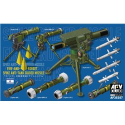 AFV CLUB AF35357 1/35 Spike Fire-and-Forget Anti-Tank Guided Missile
