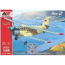 A&A MODELS 4803 1/48 An-2 "Colt" utility biplane