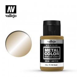 VALLEJO 77.725 Metal Color Gold Metal 32ml.