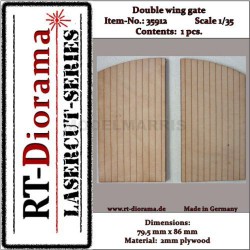 RT-DIORAMA 35912 1/35 Double Wing Gate