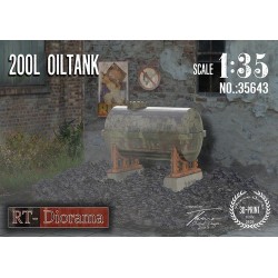 RT-DIORAMA 35643 1/35 200L Oiltank
