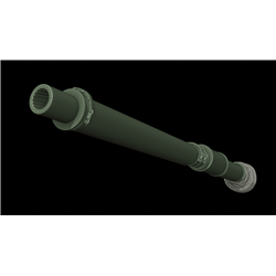 PANZER ART GB35-157 1/35 M68 Gun barrel with thermal sleeve for M60A3