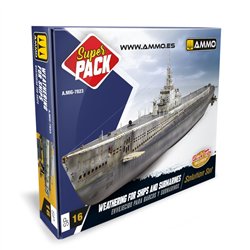 AMMO BY MIG A.MIG-7823 SUPER PACK Weathering for Ships and Submarines