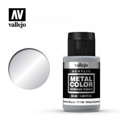 VALLEJO 77.706 Metal Color White Aluminium Metal 32ml.