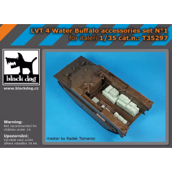 BLACK DOG T35297 1/35 LVT-4 Water Buffalo accessories set N°1 for Italeri