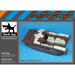 BLACK DOG T35299 1/35 LVT-4 Water Buffalo accessories set big set for Italeri