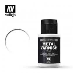 VALLEJO 77.657 Metal Color Gloss Metal Varnish Varnish 32ml.