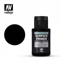 VALLEJO 77.660 Surface Primer Gloss Black Primer Primer 32ml.