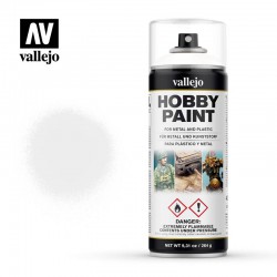 VALLEJO 28.010 Aerosol White Primer Basic Primer 400 ml.