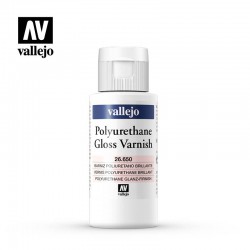 VALLEJO 26.650 Varnish Gloss Varnish Polyurethane Varnish 60 ml.