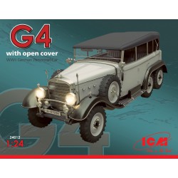 ICM 24012 1/24 Typ G4 Soft Top WWII German Personnel Car