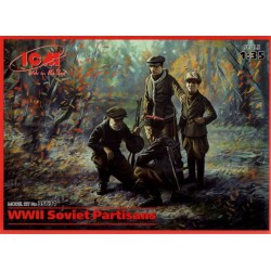 ICM 35631 1/35 WWII Soviet Partisans (4 figures)