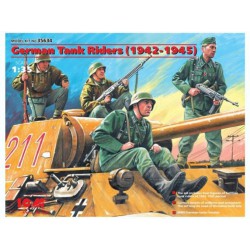 ICM 35634 1/35 German Tank Riders (1942-1945)(4Figures)