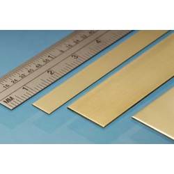 ALBION ALLOYS BS1M Brass Strip  6 x 0,4 x 305 mm (5p.)