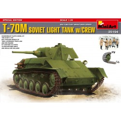 Miniart 35194 1/35 T-70M Soviet Light Tank w/Crew