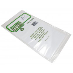 EVERGREEN EG4083 Clapboard Siding White Sheet (2,1 mm) of Styrene 150 x 1 x 300 mm (1p.)
