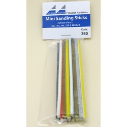 FLEX-I-FILE FF360 Mini Sanding Sticks Ass 15pcs