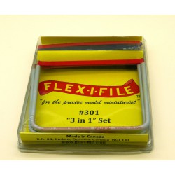 FLEX-I-FILE FF301 3 in 1 Set Frames and assorted Grit Tapes