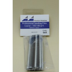 FLEX-I-FILE FF141 1/8" Professional Sanding File Grit 100 – 180 12pcs