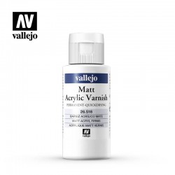 VALLEJO 26.518 Varnish Permanent Mat Varnish 60 ml.