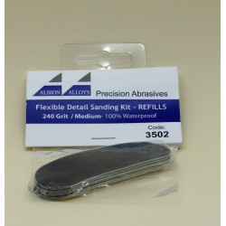 FLEX-I-FILE FF3502 Lime Abrasive Flexible P240