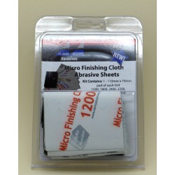 FLEX-I-FILE FF2050A Micro Finishing Cloth Abrasive Assorted