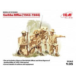 ICM 35563 1/35 Gurkha Rifles (1944) (4 figures)