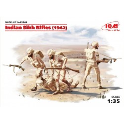 ICM 35564 1/35 Indian Sikh Rifles (1942) (4 figures)