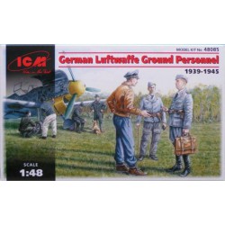 ICM 48085 1/48 German Luftwaffe Ground Personel 1939 - 1945