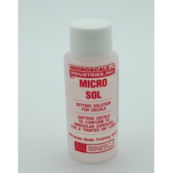 MICROSCALE MI-2 Micro Sol Decal solution for irregular surfaces 28g