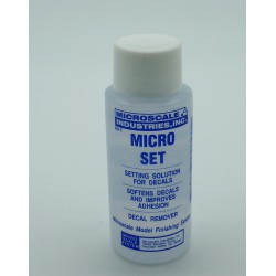 MICROSCALE MI-1 Micro Set Softens Decal - Decal Remover