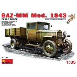 Miniart 35134 1/35 Gaz MM Model 1943 Cargo Truck
