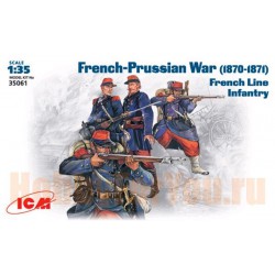 ICM 35061 1/35 French Line Infantry French-Prussian War (1870-1871)