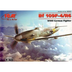 ICM 48107 1/48 Messerschmitt Bf 109F-4/R6 WWII German Fighter