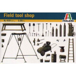 ITALERI 419 1/35 Assortiment d'Outils - Field Tool Shop