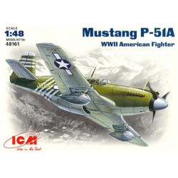 ICM 48161 1/48 Mustang P-51A  WWII American Fighter
