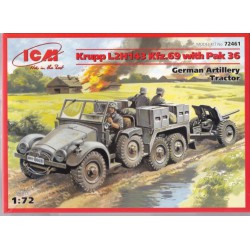 ICM 72461 1/72 Krupp L2H143 Kfz. 69 with Pak 36 Gun