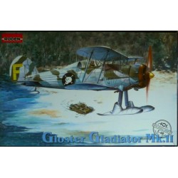 RODEN 401 1/48 Gloster Gladiator Mk.II late version with ski undercarriage