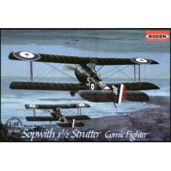 RODEN 407 1/48 Sopwith 1 1/2 Strutter Comic Fighter