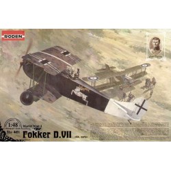 RODEN 421 1/48 Fokker D.VII (Alb, early) World War I