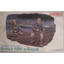 DRAGON 3023 1/35 British SBS with Kayak World Elite Force Serie