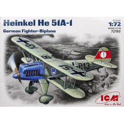 ICM 72193 1/72 Heinkel He 51A-1