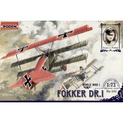 RODEN 010 1/72 Fokker Dr.I World War I