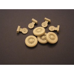 PANZER ART RE35-031 1/35 Road Wheels with spare for Scout Car “Dingo”