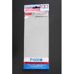 TAMIYA 87054 Papier Abrasif P400 3pcs